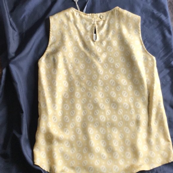 Antonelli Firenze 100% Silk sleeveless Blouse IT42 - Picture 3 of 4